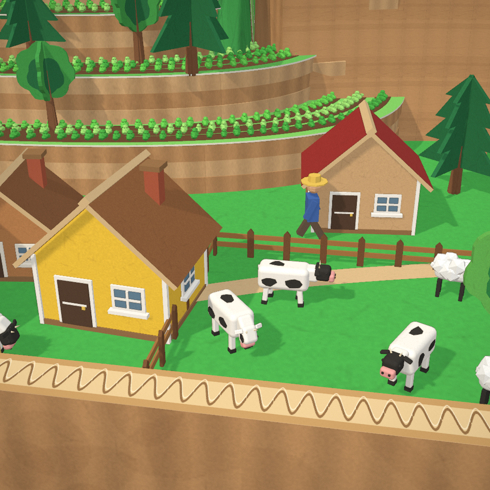 Farm close-up
