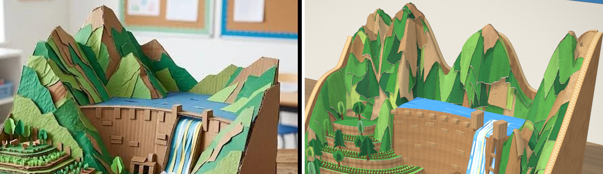Mountain comparison